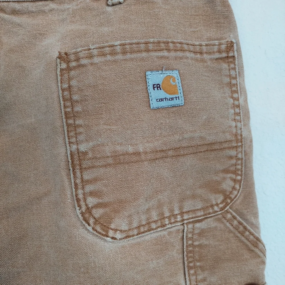Carhartt FR‎ Duck Canvas Utility Work Pants Size 38×32
